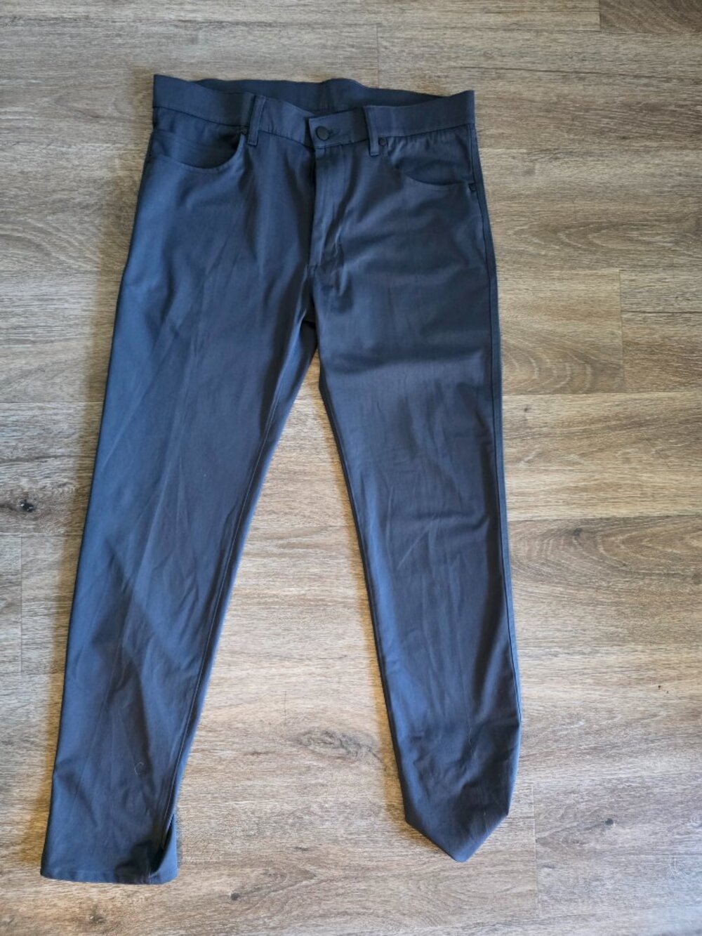 Suitshop Brilliant Blue 33R Polyester Suit Trousers